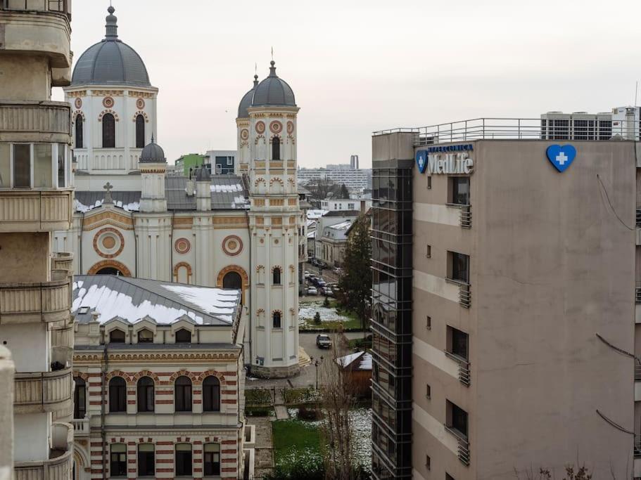Good Vibes Central Apartment Bukarest Exterior foto